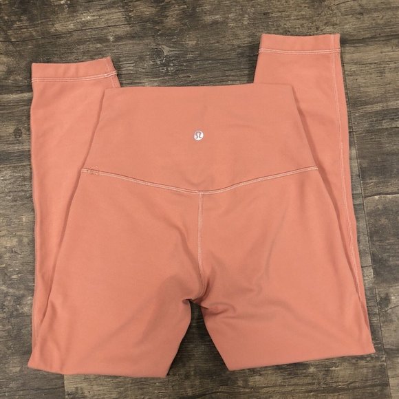 Lululemon Size 4 Align HR Pant 21” Pink Savannah $98 - Picture 2 of 8